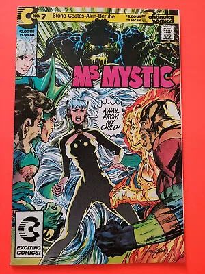Buy Vintage Ms. Mystic 1988 Comic Book Origin Issue #7 Continuity Comics VERY NICE • 37.28£