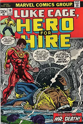 Buy Luke Cage, Hero For Hire #10 1973 VF • 19.42£