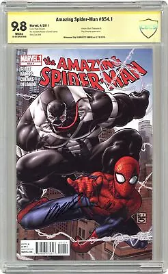 Buy Amazing Spider-Man #654.1 CBCS 9.8 SS Humberto Ramos 2011 16-3476F26-005 • 165.34£