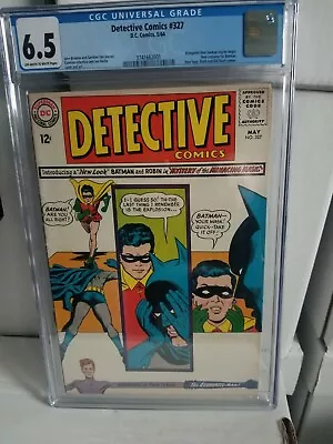 Buy Detective Comics #327 CGC 6.5 - New Batman Costume And Logo • 225.22£