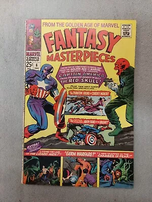 Buy Fantasy Masterpieces #6      1st App Red Skull       Marvel Comics 1966    (F434 • 11.66£