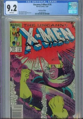 Buy Uncanny X-men #176 Cgc 9.2, 1983, Newsstand Edition • 38.05£