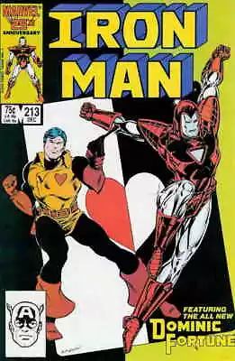Buy Iron Man (1st Series) #213 VF/NM; Marvel | Dominic Fortune - We Combine Shipping • 2.91£