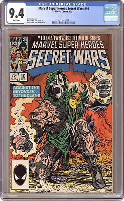 Buy Marvel Super Heroes Secret Wars #10D Direct Variant CGC 9.4 1985 4211611004 • 74.55£