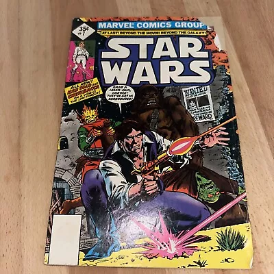 Buy Vintage 1978 Star Wars #7 Han Solo And Chewbacca Wanted Marvel Comic Book • 4£