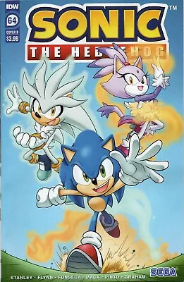 Buy Sonic The Hedgehog Comic 64 Cover B (Hernandez) IDW 2023 Stanley Flynn Fonseca • 5.75£