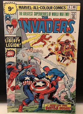 Buy The Invaders #6 Comic Marvel Comics Reader Copy • 3.27£