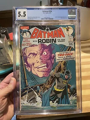 Buy Batman #234 2 Graded CGC Issues 1st Silver-Age Appearance Of Two-Face • 388.30£