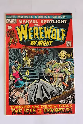 Buy Marvel Spotlight #4 (1972) Werewolf By Night [Key Issue] FN • 34.94£