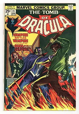 Buy Tomb Of Dracula #21 FN+ 6.5 1974 • 18.64£