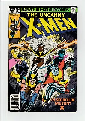 Buy UNCANNY X-MEN #126 1979 - High Grade - 1st Appearance Proteus - Marvel Comics • 24.99£