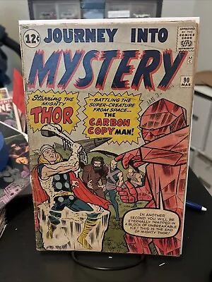 Buy THOR: JOURNEY Into MYSTERY #90 1963 Jack Kirby & Stan Lee Low Grade Listing A • 52.42£