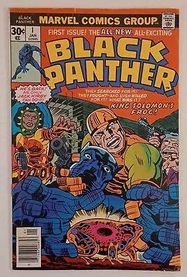 Buy Black Panther #1 (1st Black Panther Solo Title!!!) 1977 • 38.12£