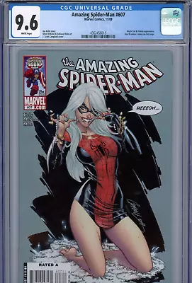 Buy Amazing Spider-Man #607 (2009) Marvel CGC 9.6 White J. Scott Campbell • 122.32£