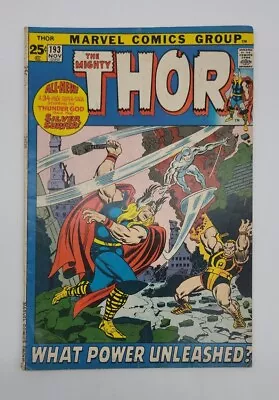 Buy The Mighty Thor # 193 1971 Marvel Bronze Age The Silver Surfer • 23.30£