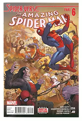 Buy Amazing Spider-Man #14 NM-M 9.8 Spider-Verse Part 6 • 7.95£