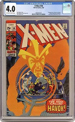 Buy Uncanny X-Men #58 CGC 4.0 1969 4065032001 • 167.27£