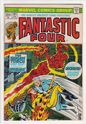 Buy Fantastic Four #131, Marvel Comics 1973 FN+ 6.5  1st Omega The Ultimate Alpha • 31.06£