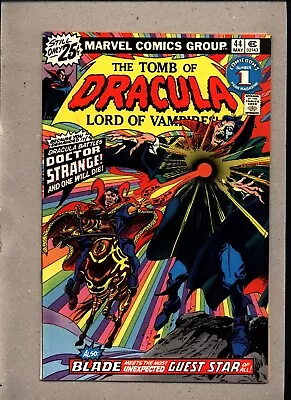 Buy Tomb Of Dracula #44_may 1976_vf Minus_doctor Strange_blade_bronze Age Horror! • 1.20£