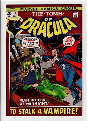 Buy Tomb Of Dracula 3 (Marvel 1972) FN+ 1st Rachel Van Helsing • 45.82£