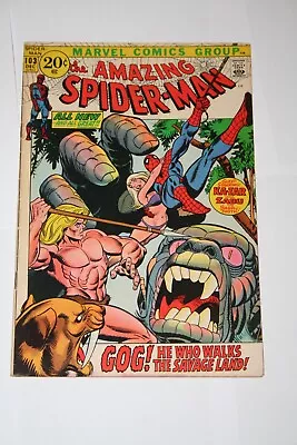Buy Amazing Spiderman 103! 1971! 1st Appearance Of Gog! Ka-Zar! Gil Kane Art! • 23.29£