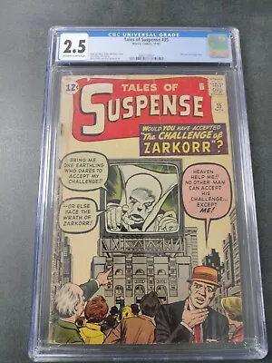 Buy Tales Of Suspense 35 Cgc 2.5 • 267.93£