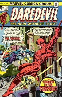 Buy Daredevil #126 FN+ 6.5 1975 Stock Image • 10.10£