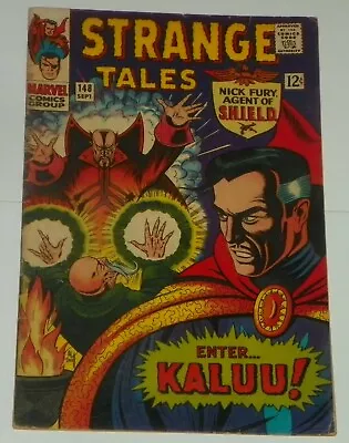 Buy Strange Tales #148 (1966) - Doctor Strange, Origin Of The Ancient One, 1st Kaluu • 15.53£