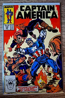 Buy Captain America #335 1987 Copper Age-Marvel Comics Listing #234 To #379 VF+ • 2.50£