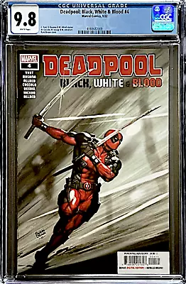 Buy Deadpool Black, White & Blood 4 CGC 9.8 WH • 77.66£