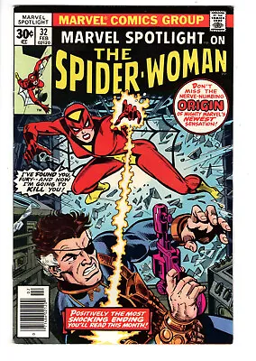 Buy Marvel Spotlight #32 (1977) - Grade 7.5 - 1st Appearance Of Spider-woman! • 62.13£