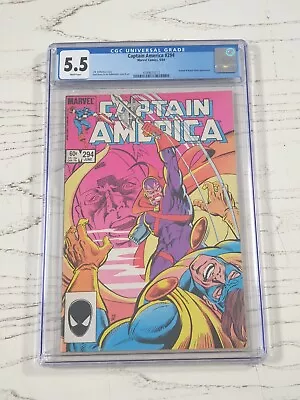 Buy Captain America #294 CGC 5.5  • 67.44£