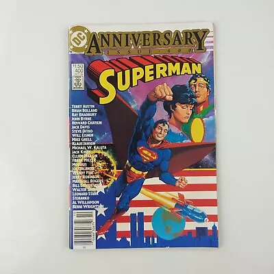 Buy Superman #400 Newsstand VG/FN (1984 DC Comics) • 3.88£