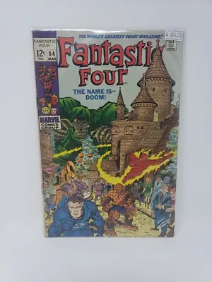 Buy Fantastic Four # 84 Marvel Comics 1969 Doctor Doom App.  • 38.82£