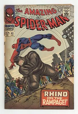 Buy Amazing Spider-Man #43 FR 1.0 1966 1st Full App. Mary Jane • 45.82£