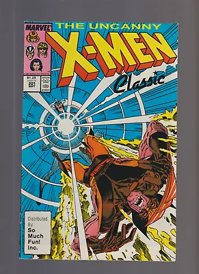 Buy Uncanny X-men #221 (1987) Classic Cover 2nd Print Htf 1st App Mr Sinister • 53.97£