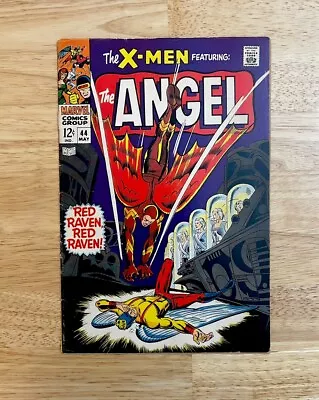 Buy X-men #44 (fine-) 1st Red Raven, Iceman Origin Continued 1968 Marvel Silver Age • 38.83£