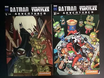 Buy Batman Teenage Mutant Ninja Turtles Adventures 1-6 Complete Set • 20£