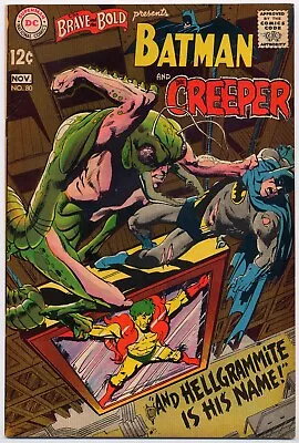 Buy Brave And The Bold 80 FN/VF 7.0 1968 Batman Creeper Neal Adams • 34.95£