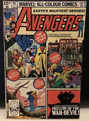 Buy The Avengers #197 Comic Marvel Comics • 4.85£