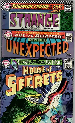 Buy House Of Secrets # 73 Tales Of The Unexpected # 103 Strange Adventures # 202 DC • 11.61£