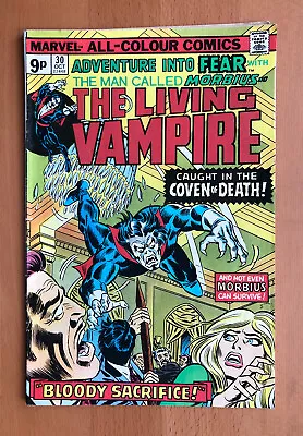 Buy Adventure Into Fear #30 Morbius. Marvel Comics. 1975. VG. • 3.99£