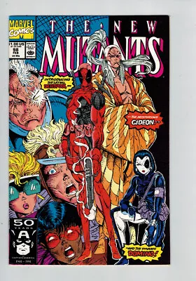 Buy New Mutants (1983) #  98 (8.0-VF) 1st App. Deadpoool (668549) 1991 • 360£
