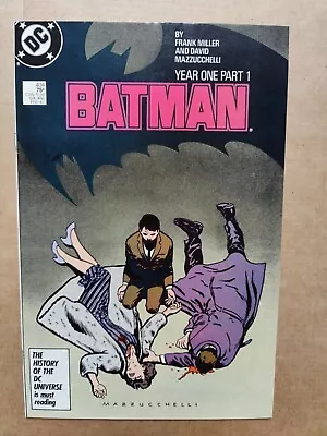 Buy Batman #404 NM 9.4 Year One Part 1 Frank Miller David Mazzuchelli Sharp Copy! • 22.52£