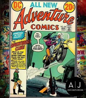 Buy Adventure Comics #426 VF 8.0 1973 DC Comics Vigilante Adventurers' Club • 7.73£