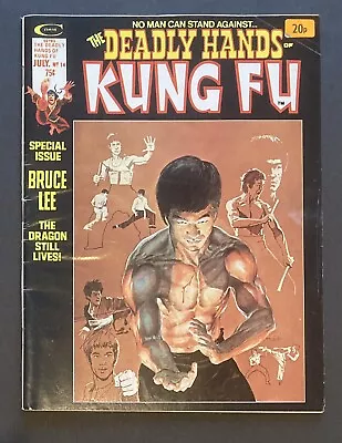 Buy Bronze Age Marvel Deadly Hands Of Kung Fu Key Issue 14 VG++ Bruce Lee • 14.99£