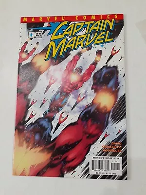 Buy Captain Marvel #21 (marvel 2001)  1st. Appearance Big Mother  • 7£