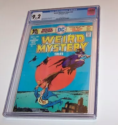 Buy Weird Mystery Tales #23 - DC 1975 Bronze Age Horror Issue - CGC NM- 9.2 • 112.61£