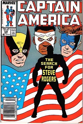 Buy Captain America #336 (1987) Return Of Steve Rogers! • 6.21£