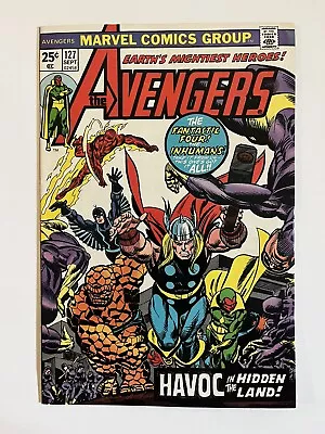 Buy AVENGERS #127  Marvel Comic 1974 First  ULTRON-7” App. FF-4 & Inhumans (04/23) • 11.65£